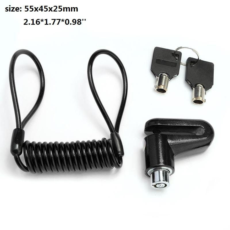 Scooter lock Anti-Theft Disc Brakes Lock with Steel Wire for Xiaomi M365 Electric Scooter.