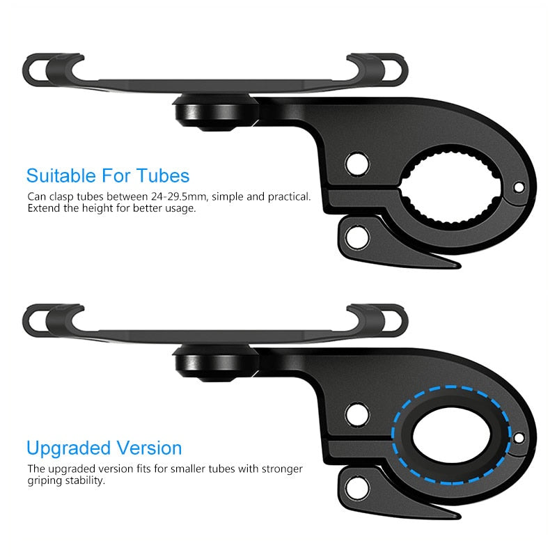 Universal Scooter Phone Holder for Xiaomi M365, Adjustable Bike Phone or GPS Holder.