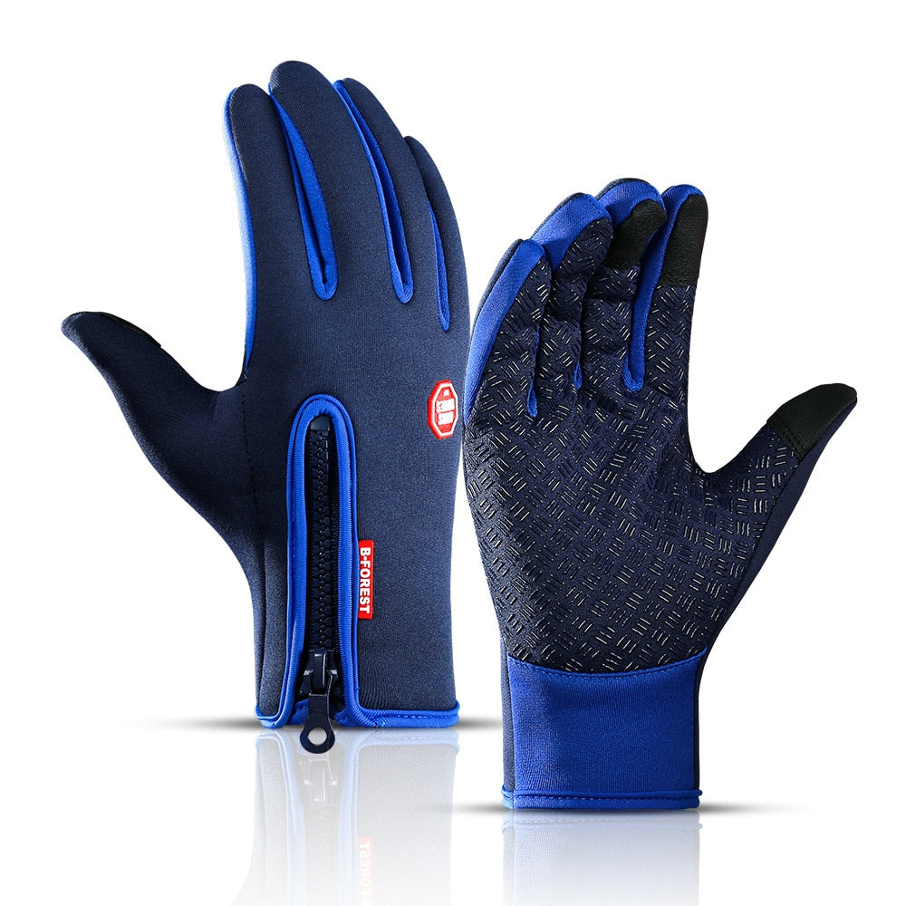Winter Cycling Gloves Touchscreen Full Finger Glove Waterproof Outdoor Bike, Skiing, and Motorcycle Riding