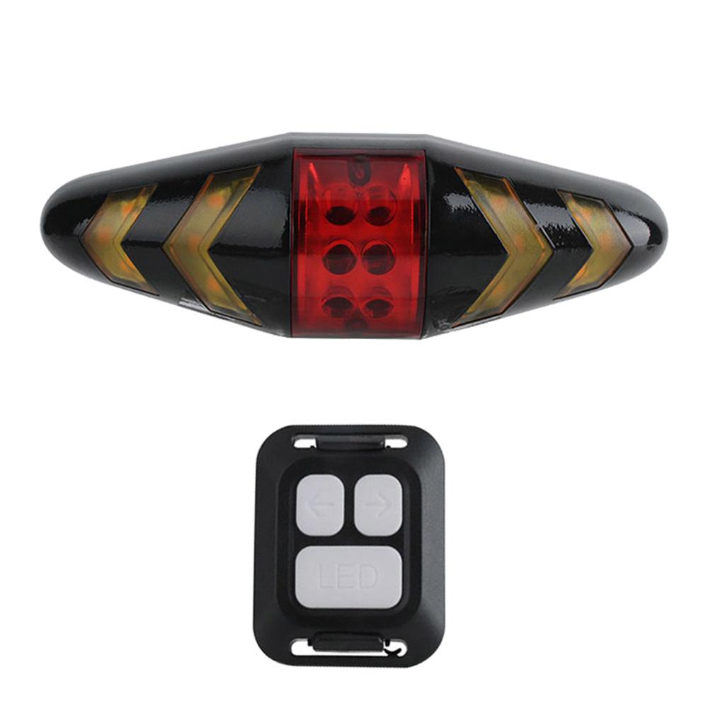 Rear Lamp Smart Bike Wireless Remote Turn Signal Lights Bicycle LED Taillight.