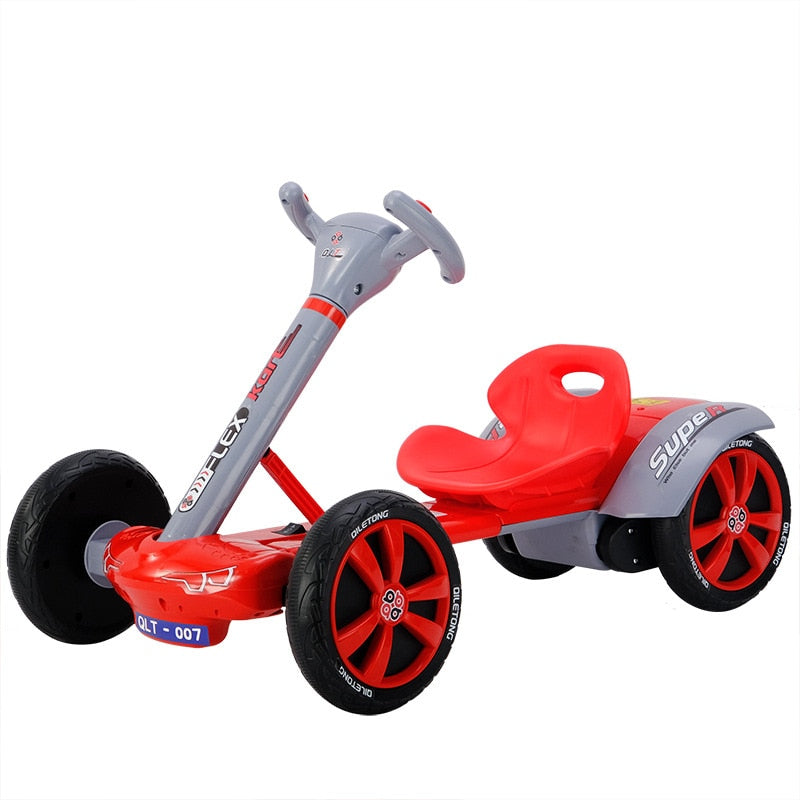 Dual-drive early education drift car can sit boys and girls & big children electric car