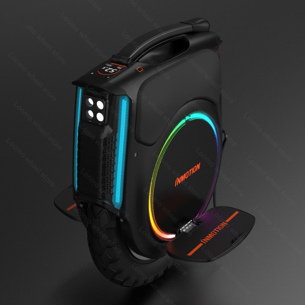INMOTION V12 Multifunctional, Touch Screen , V12 High Torque Version Inmotion V12 E-Unicycle