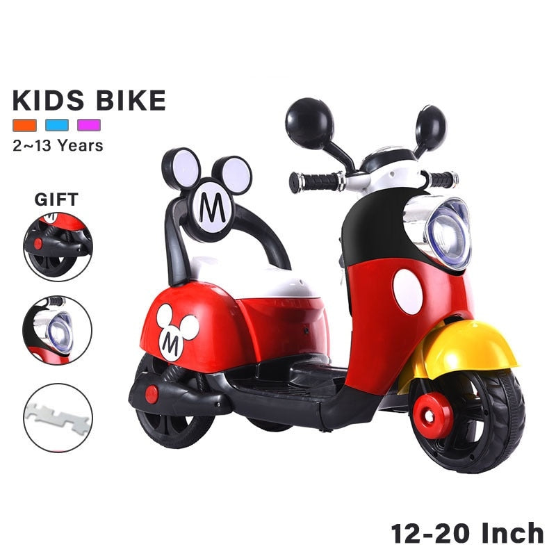Children's  Mini Motorcycle With Music 2.4G Wireless Control. Baby Electric Remote Control Car for 1-6 Y