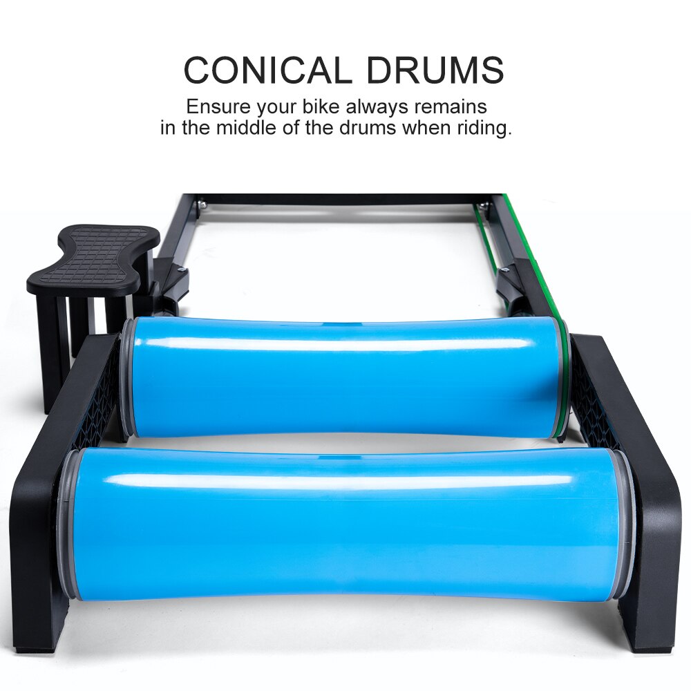 Indoor Bicycle Roller Home Trainer Mountain Road Bike Roller Stationary Bike Stand Exercise For 24-29&quot; 700C Cycling Trainer