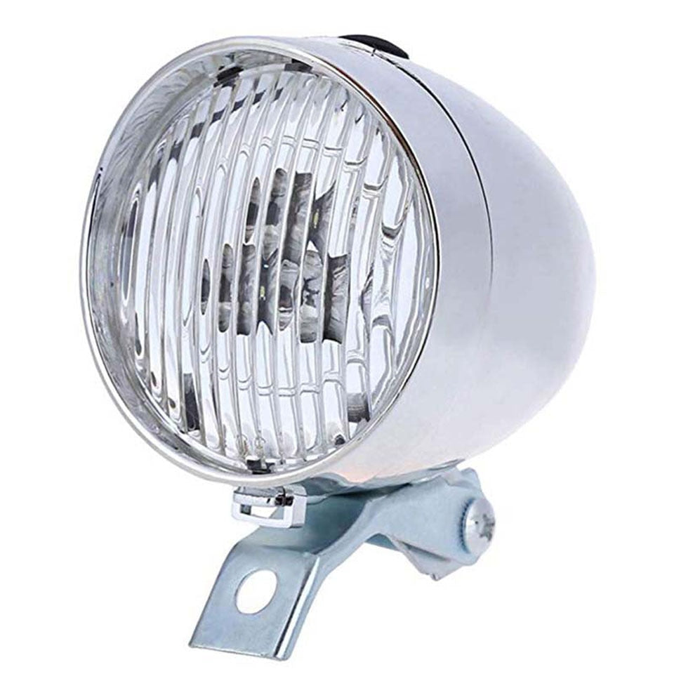 LED Retro Classic Bike Headlight.Retro Head Light Front Fog Safety Lamp