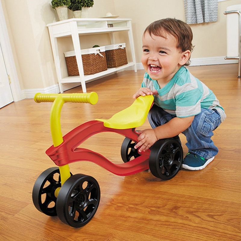 4 Wheel Children's Push Scooter. Walker Infant Scooter, Bicycle for Kids.
