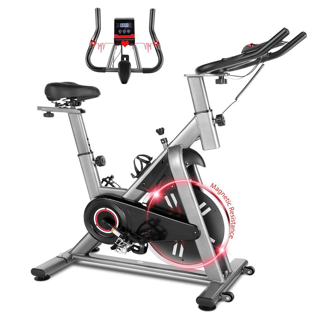 Exercise Bike Stationary Workout Machine Upright Indoor Home Gym Cycling Bicycle