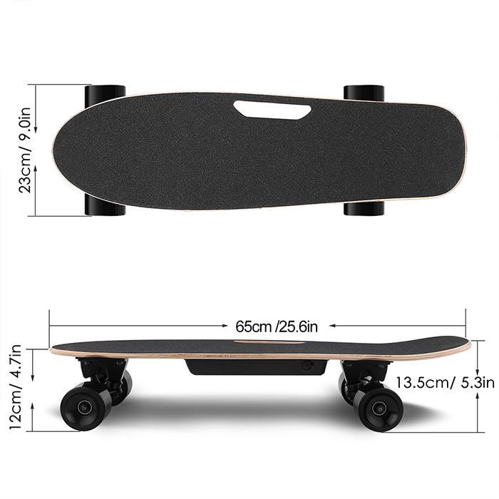 New Electric Fish-Board Skateboard Transportation Electric Longboard with Wireless Handheld Remote Control