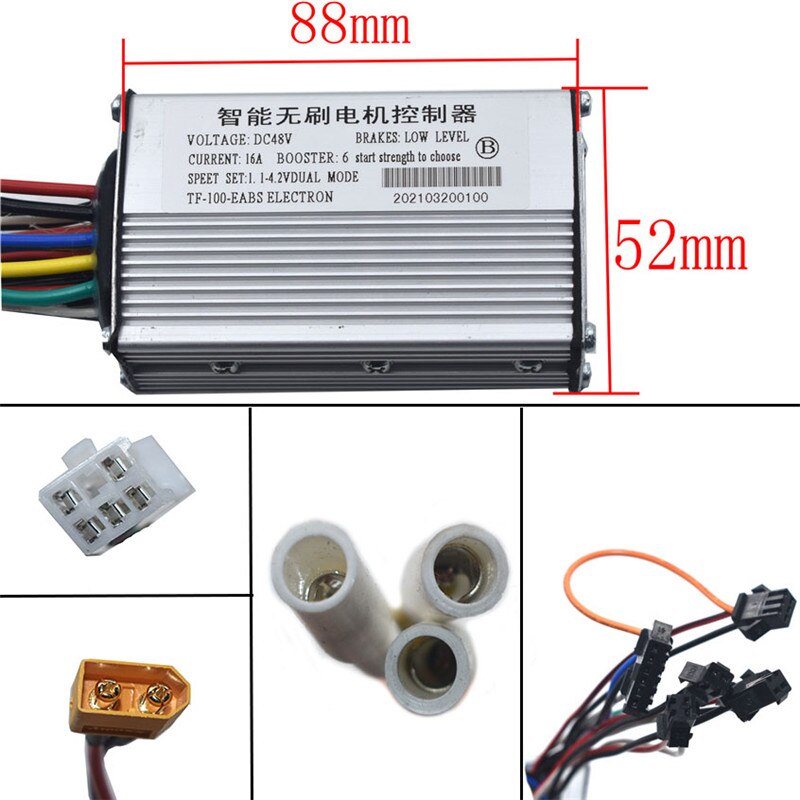 Kick Scooter Instrument TF-100 Display Scooter Skateboard Dashboard Outdoor Portable for Kugoo M4 Electric Scooter Parts 5/6 pin