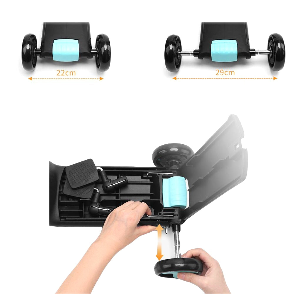 Nadle Children Tricycle Scooter. 3 In 1 Balance Bike.