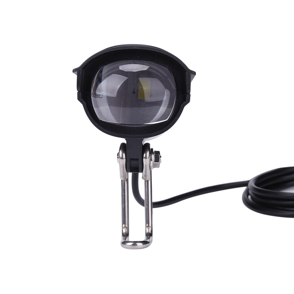 E-Bike Headlight  LED Front Lamp Waterproof Horn Set.