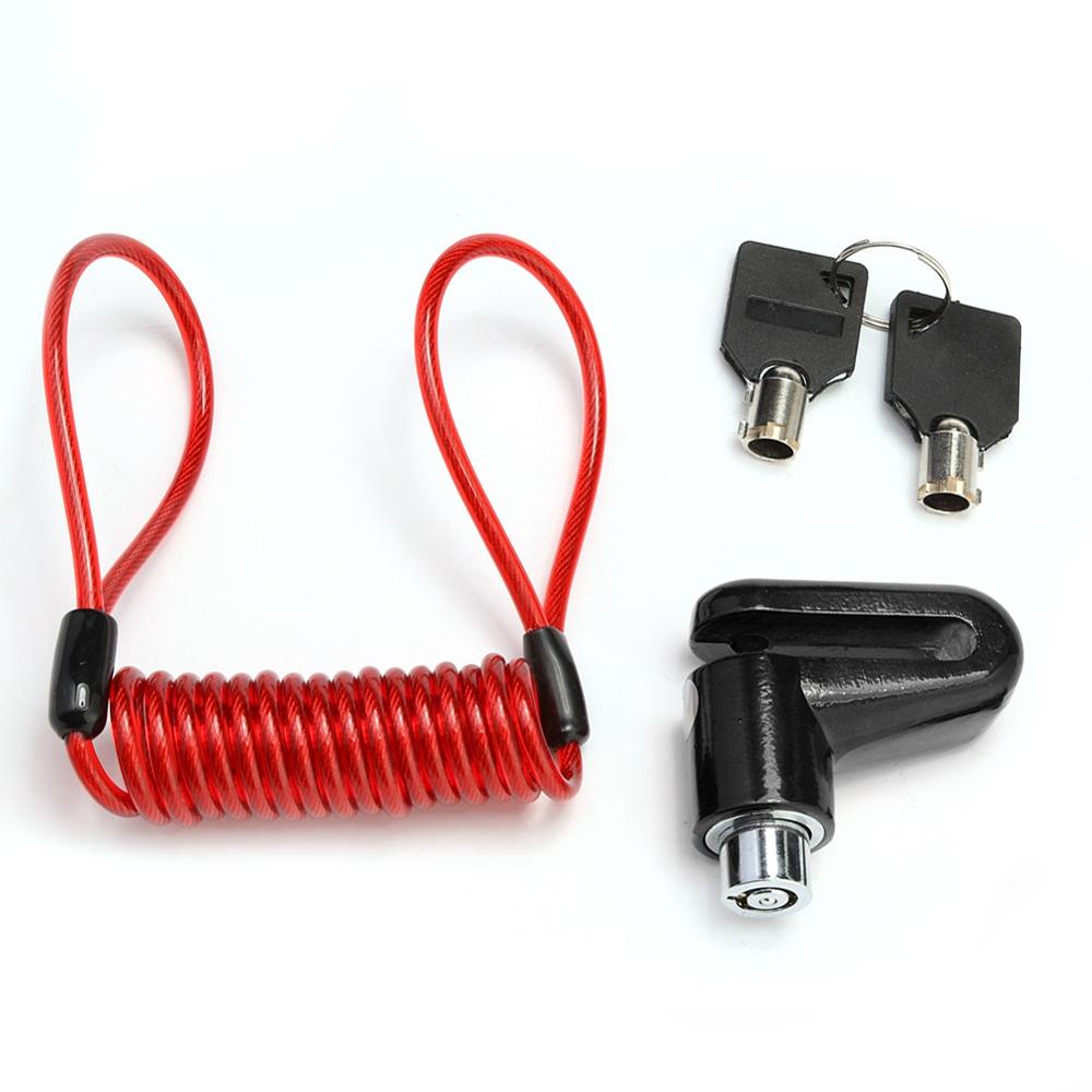Scooter lock Anti-Theft Disc Brakes Lock with Steel Wire for Xiaomi M365 Electric Scooter.