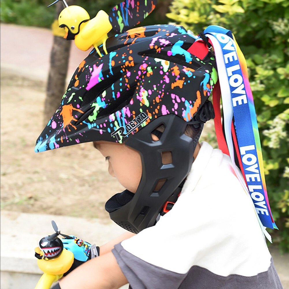Adjustable Kids Cycling Helmet Detachable Multi-purpose Bike Helmet.