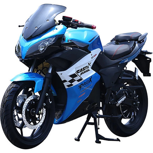 3000W 72V 32Ah Electric Motorcycle with Lithium Battery Range 75KM