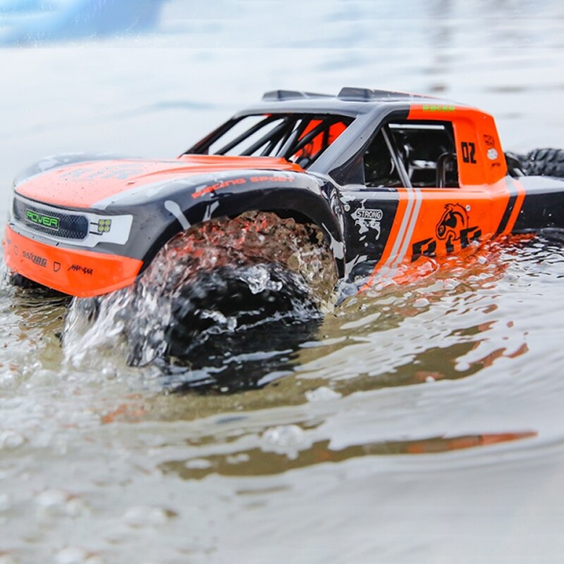 JJRC Q96 Amphibious RC Car Remote Control Racing Car 1:10 Scale 4WD Off Road All Terrain Waterproof Truck RTR