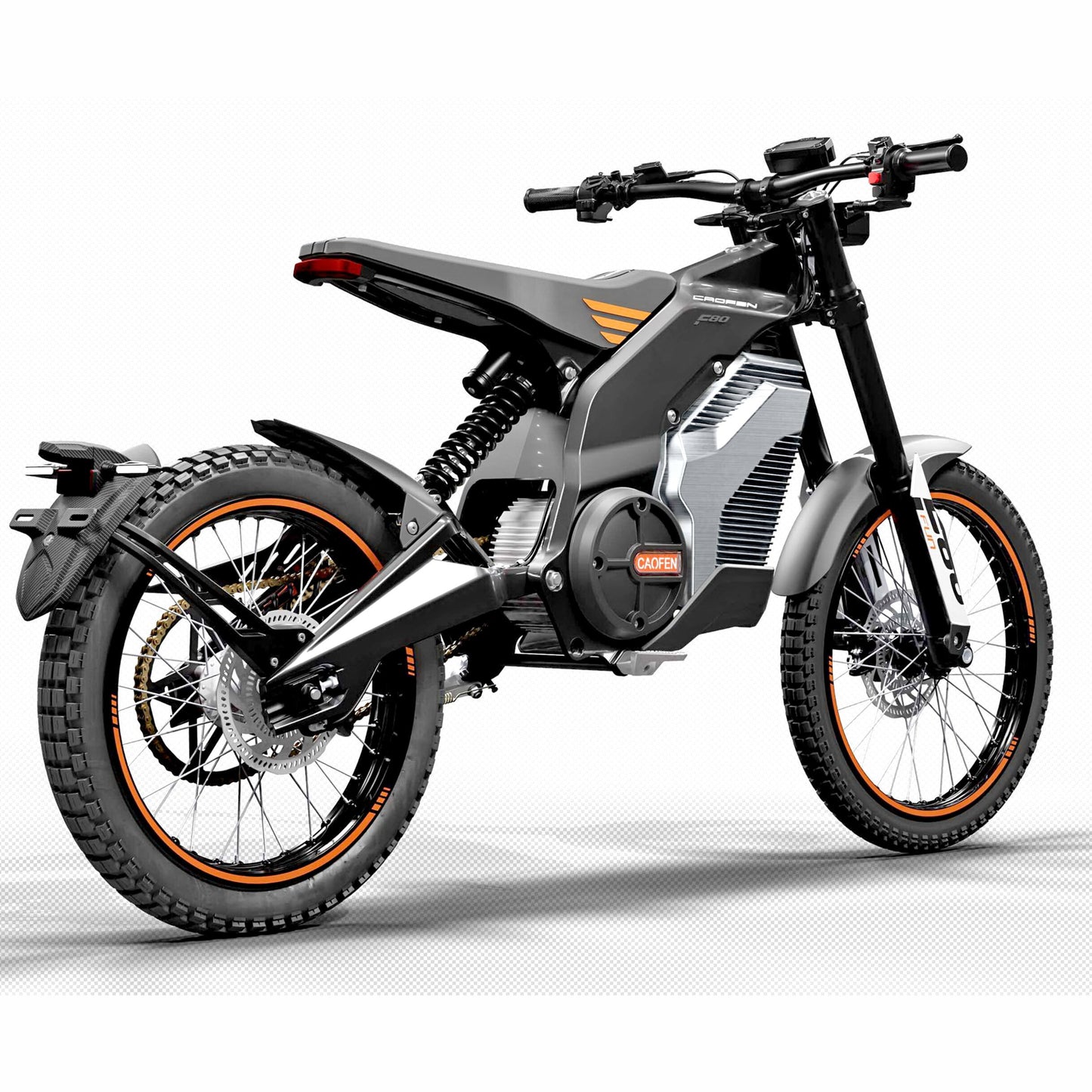 CAOFEN F80 electric motorcycle two-wheel off-road road electric bike 72v48ah Maximum power 8000w Medium motor direct ebike