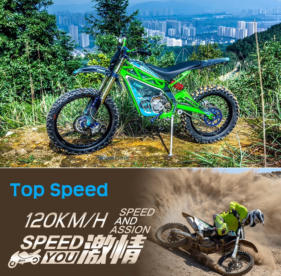 Adult Powerful 12000W Time ET 2020 2021 Best E Powered Dirt Bike Motorbike Electric Motocross Bike