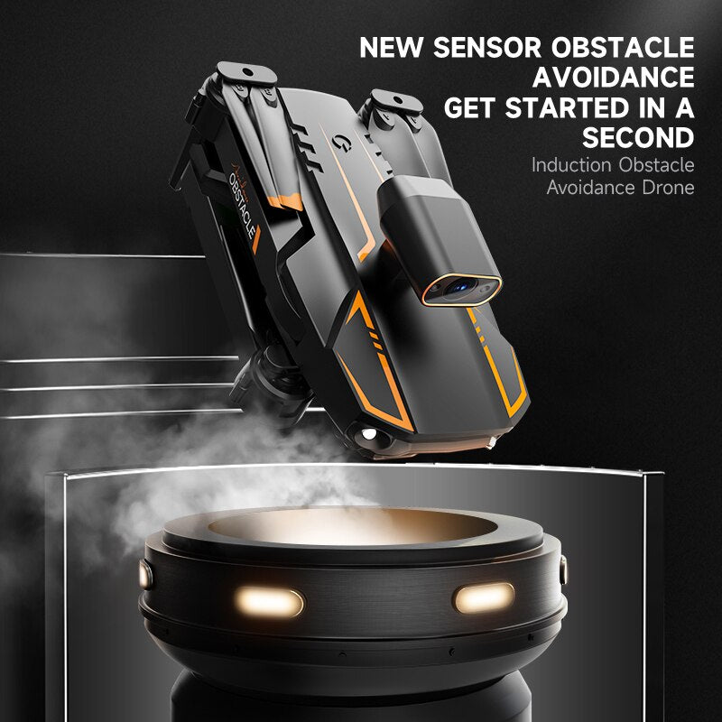 S91 4K Drone Professional Obstacle Avoidance Dual Camera Foldable RC Quadcopter Dron FPV 5G WIFI Remote Control Helicopter Toy