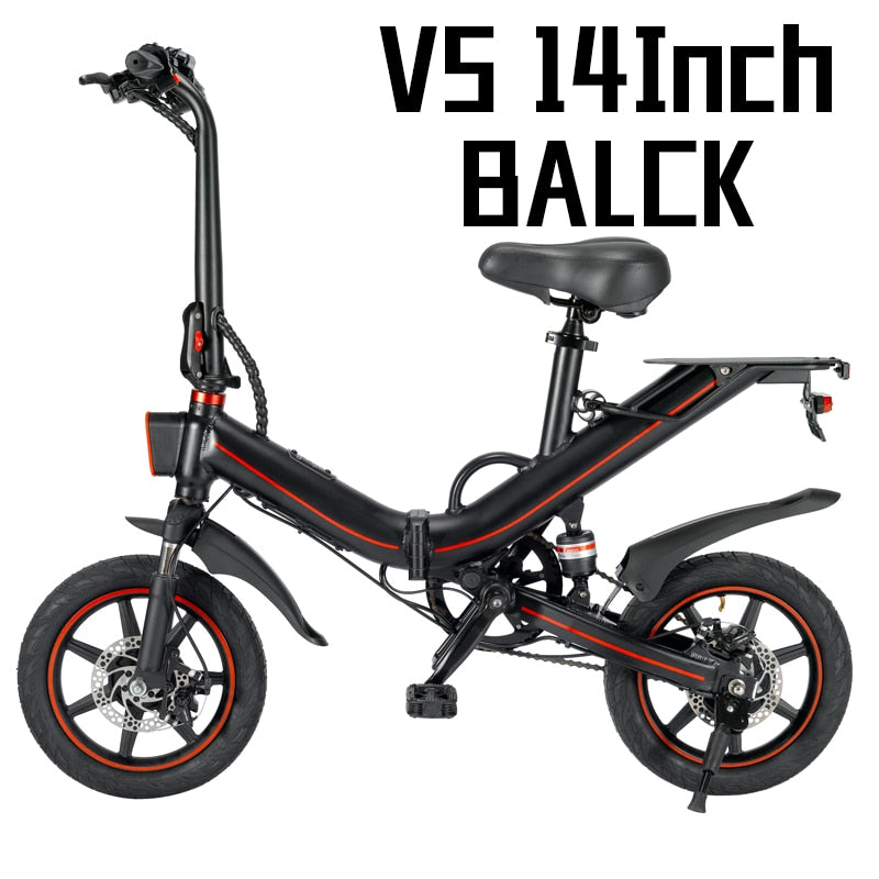 500W 15Ah Electric Bike Smart APP Folding Electric Bicycle 70km Long Range Electric Scooter 14inch Fat Tire Electric Road Ebike