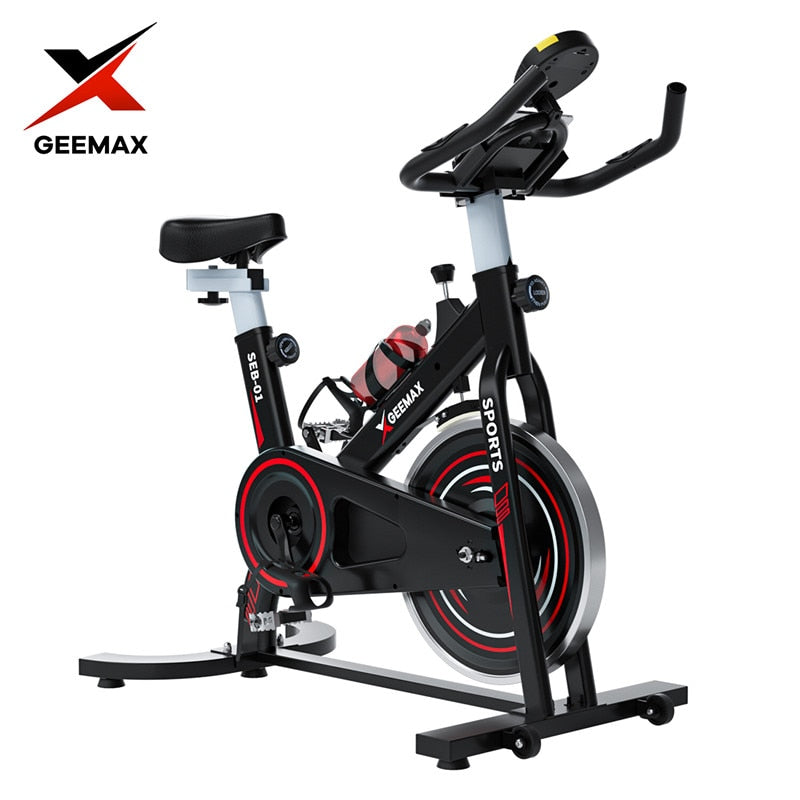 GEEMAX Bicicleta Estatica Bike Indoor Cycling Sports Bike Home Gym Exercise Bike Fitness Equipment for Home Trainer