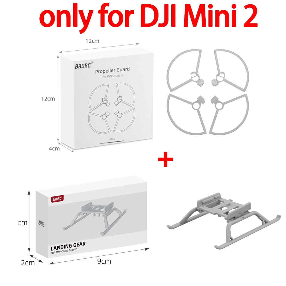 DJI Mavic Mini 2/Mini/Mini SE Propeller Guard Drone Quick Release Propeller Protective Ring Protector Cage Drone Accessory
