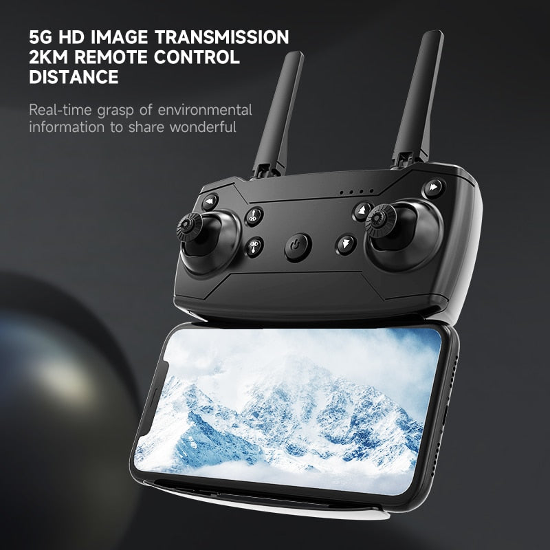 S91 4K Drone Professional Obstacle Avoidance Dual Camera Foldable RC Quadcopter Dron FPV 5G WIFI Remote Control Helicopter Toy