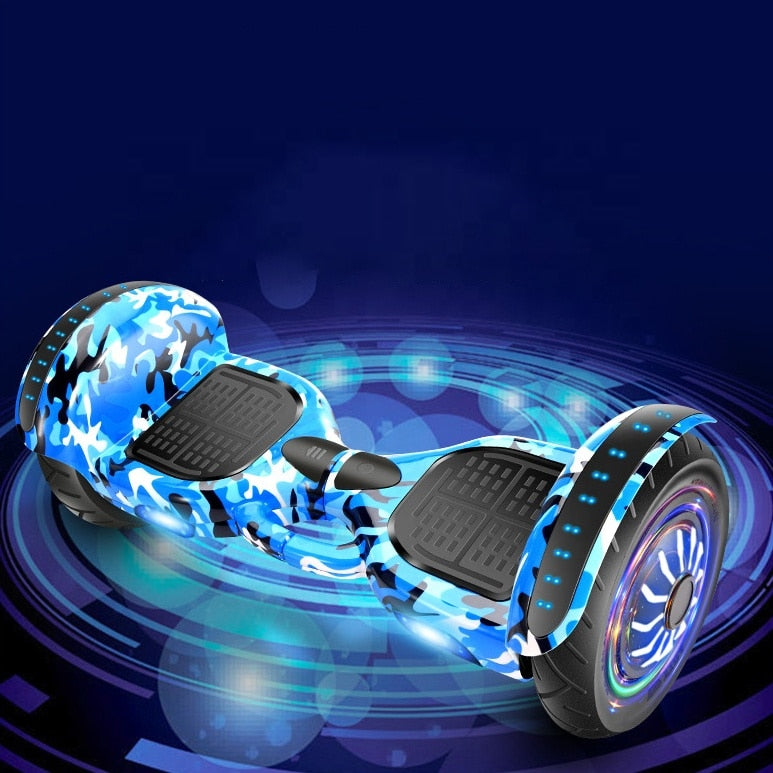 7 Inch Kids LED Light Bluetooth Music Two Wheel Self-balancing Hoverboards Car Smart Balance Electric Scooter