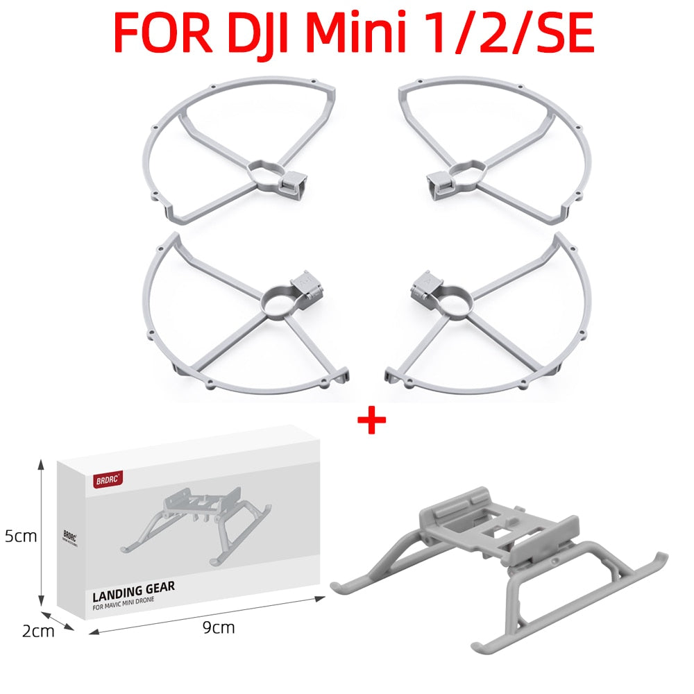 DJI Mavic Mini 2/Mini/Mini SE Propeller Guard Drone Quick Release Propeller Protective Ring Protector Cage Drone Accessory