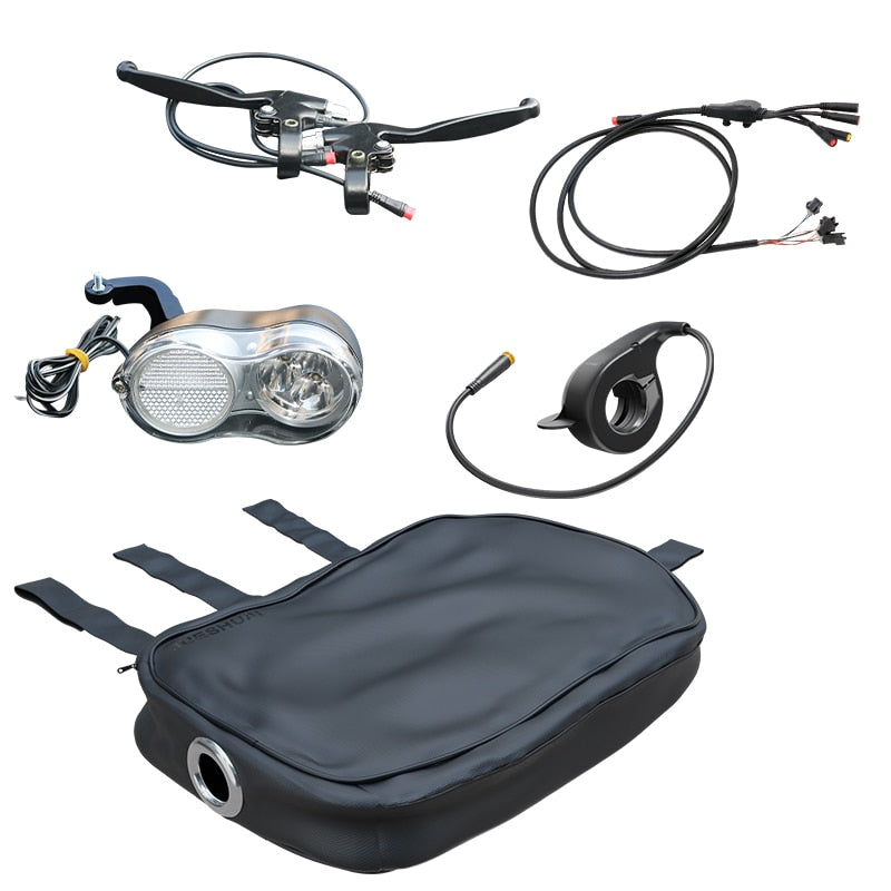 USA 48V 1000W/2000W 26" Rear Wheel Electric Bicycle Conversion Kit E-Bike Cycling with Brushless Gearless Hub Motor 7 Speed