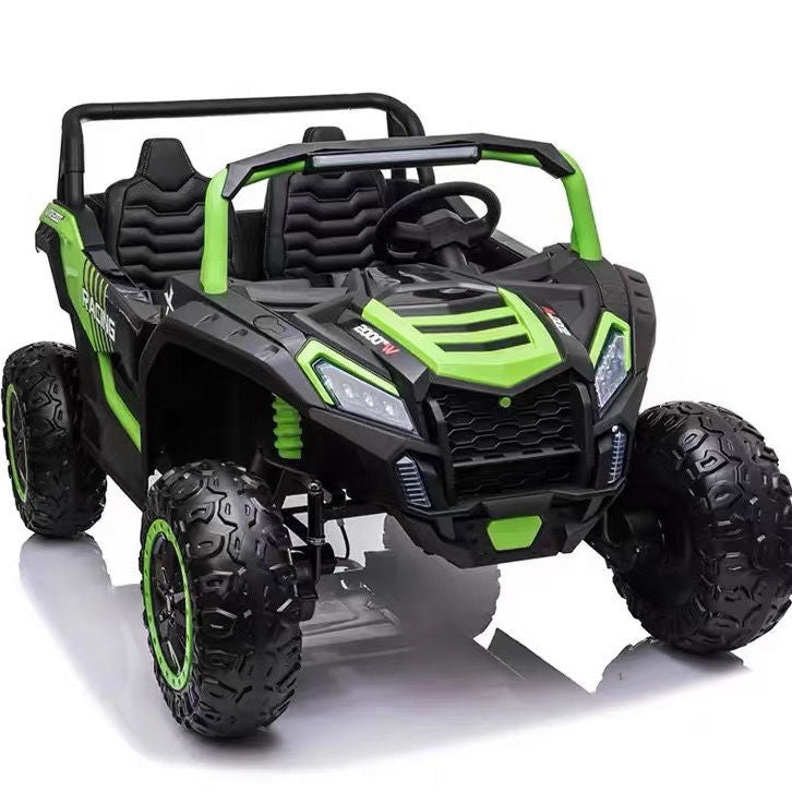 Two-seater Electric Cars Vehicles for Adults Kids Ride on Game Car Gaming Riding Four-wheel Drive Off-road Vehicle Toy for Kids