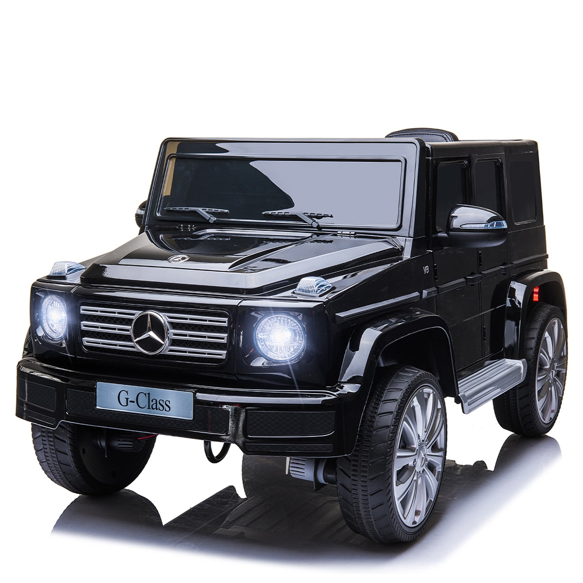 Kimbosmart 6V/12V Electric Car For Children Ride on Car with Remote Control 4 Wheels Car LED Lights and Music Gifts