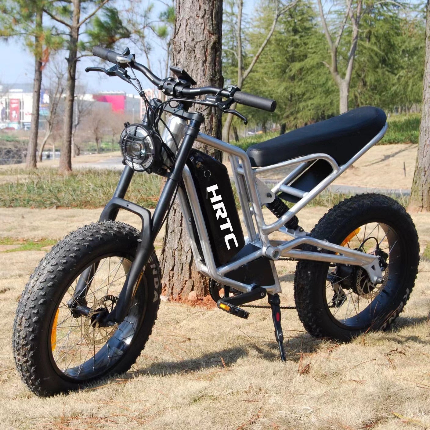 20 inch off-road moped wide tire lithium battery snowmobile mountain bike electric bicycle 48V snow fertilizer tire bicycle