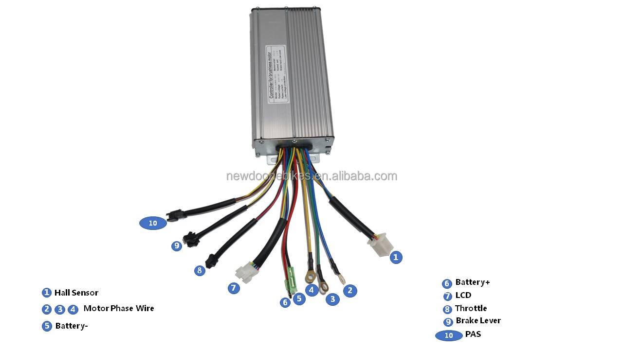 72v 2000w ebike e bike electric bike hub motor conversion kit with battery