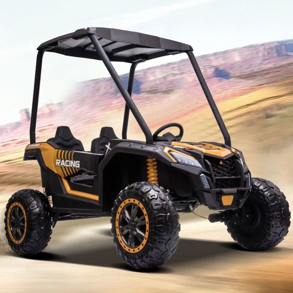 Two-seater Electric Cars Vehicles for Adults Kids Ride on Game Car Gaming Riding Four-wheel Drive Off-road Vehicle Toy for Kids