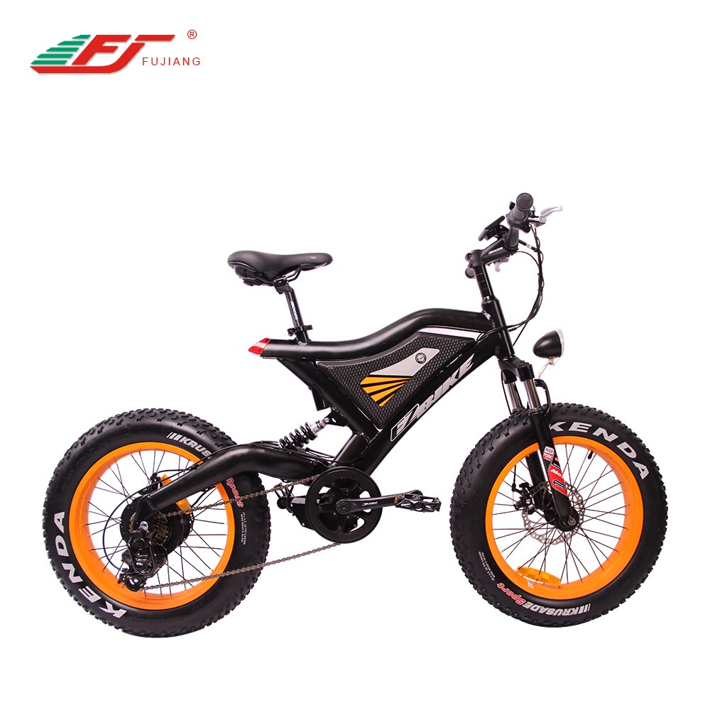 48 v 20'' mini city and mountain fat tire electric bike bicycle