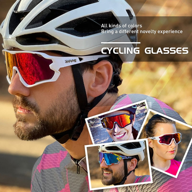Polarized Mountain Bike Sports Photochromic Cycling Sunglasses. Gafas Ciclismo MTB Cycling Eyewear Sunglasses