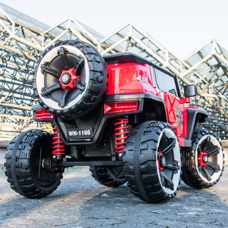 Electric Car Boys and Girls Off-road Vehicle Four-wheel Drive Toy Cars Ride on Car Scooter Electric for Kid