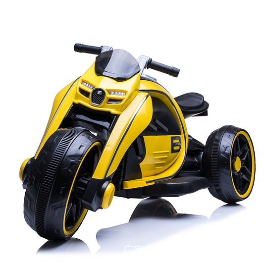 Colorful 12V Children's Electric Motorcycle Riding Gaming Tricycle for Kids Baby Outdoor Toy Game Car for Adults In Ride On