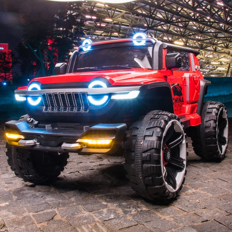 Electric Car Boys and Girls Off-road Vehicle Four-wheel Drive Toy Cars Ride on Car Scooter Electric for Kid