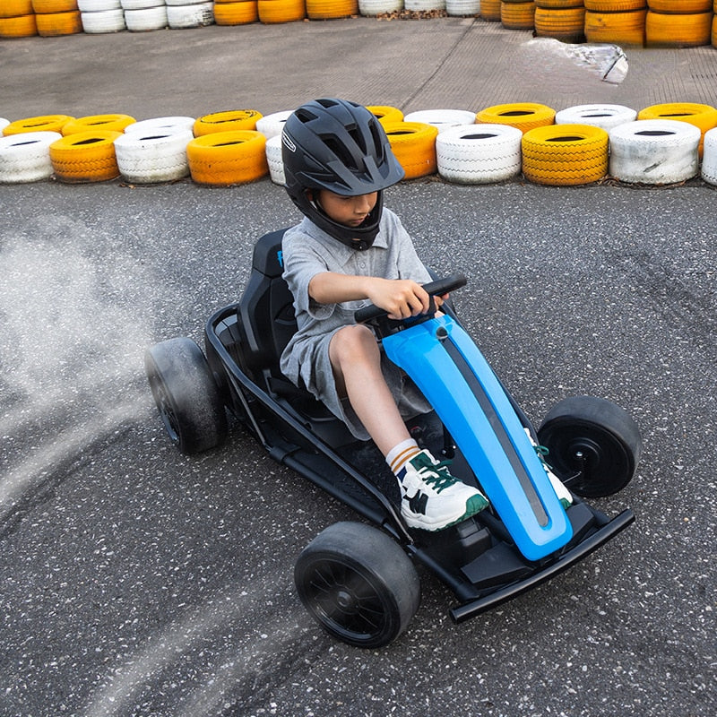 Childrens Electric Go-kart Four-wheeled Electric Cars Vehicles for Adults Ride on Car Adult Drift Racing Toy Stroller for Baby