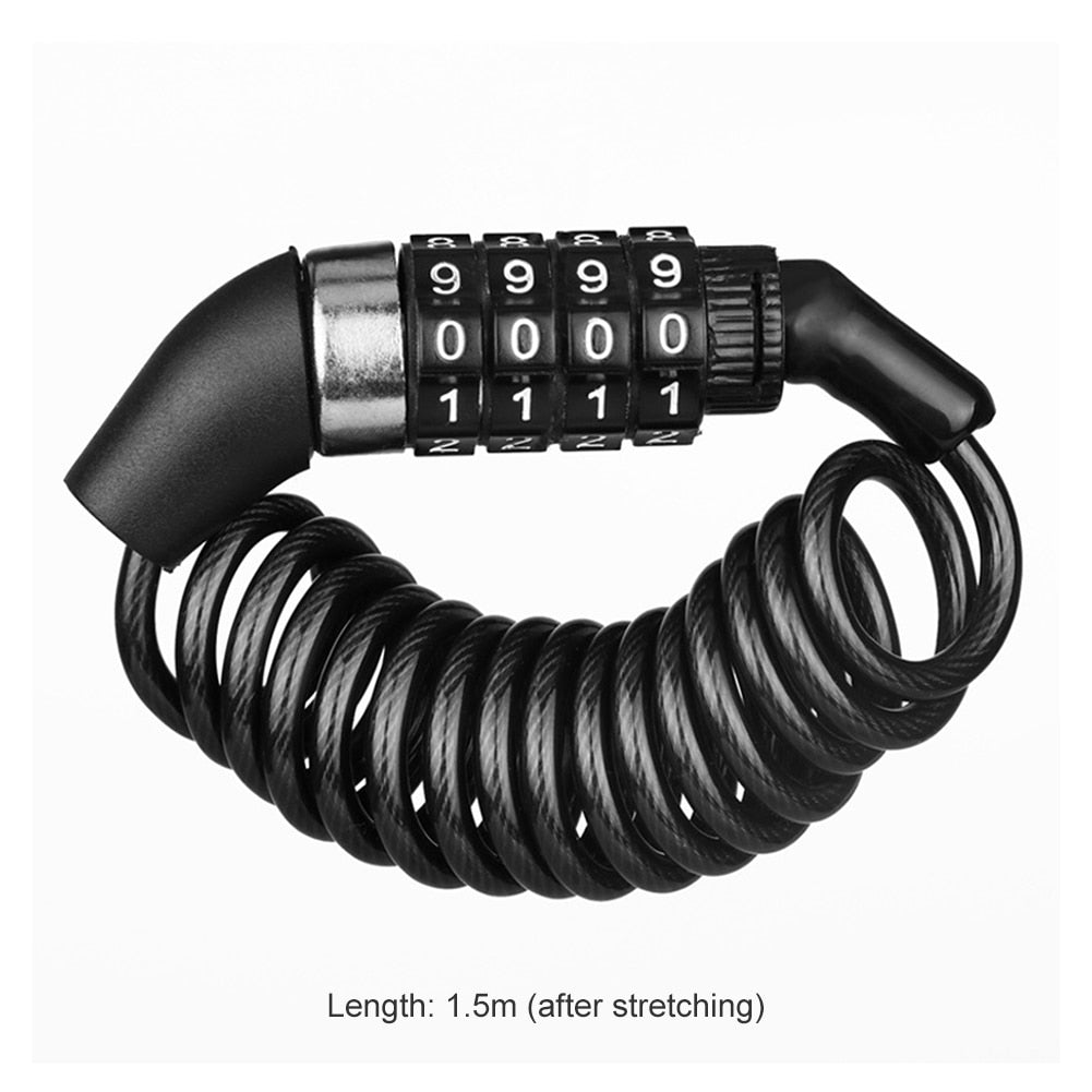 Scooter lock Anti-Theft Disc Brakes Lock with Steel Wire for Xiaomi M365 Electric Scooter.