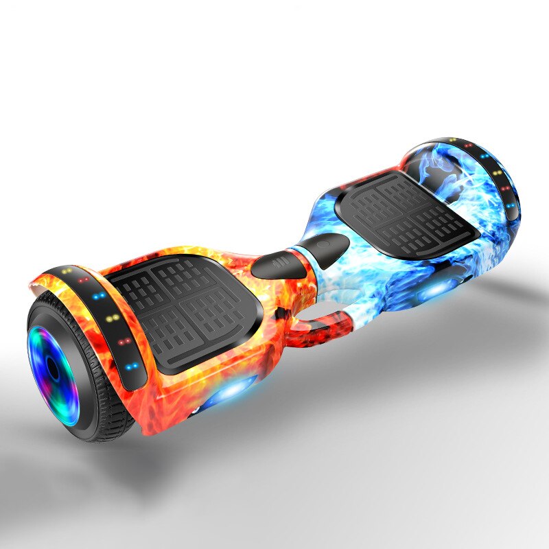 7 Inch Kids LED Light Bluetooth Music Two Wheel Self-balancing Hoverboards Car Smart Balance Electric Scooter