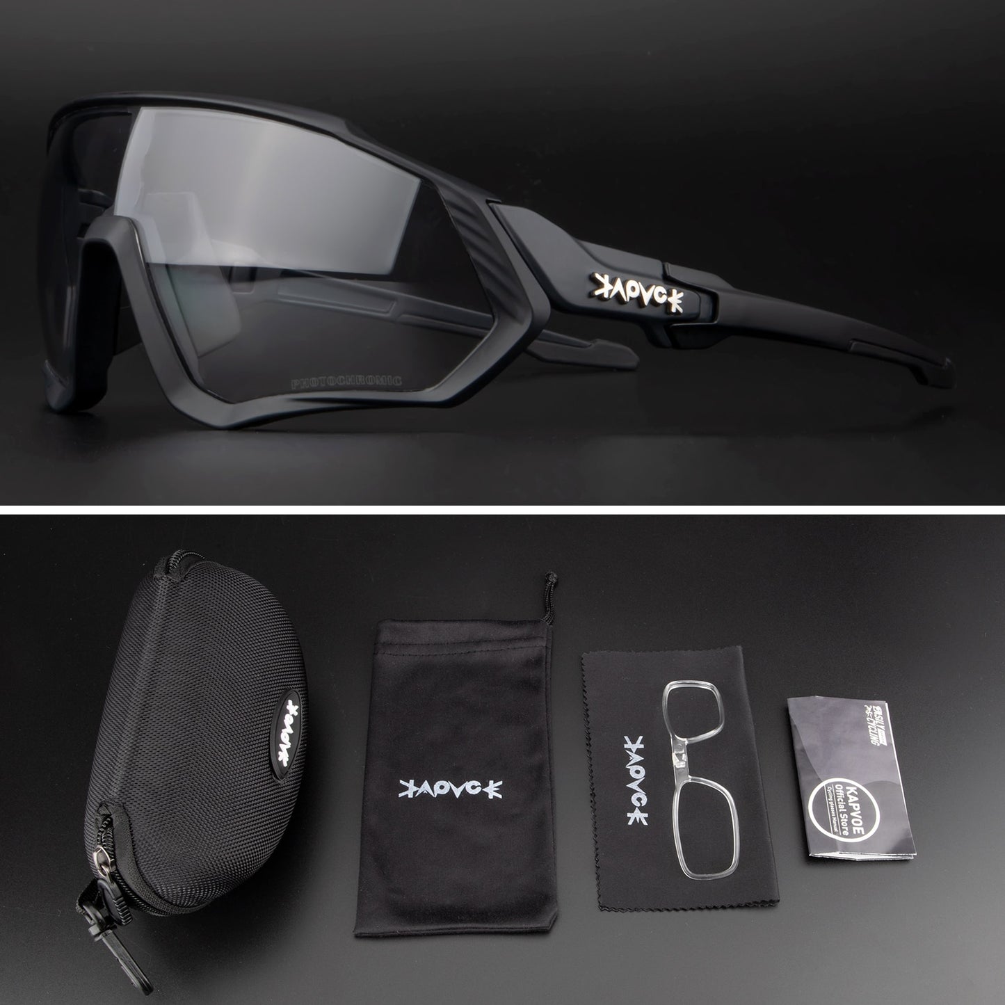 Gafas Ciclismo sport sunglasses. Photochromic cycling glasses.