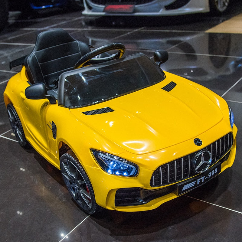 Electric Car Remote Control Kids Ride On Toy Car Can Sit For Men And Women Baby Car Swing Four-Wheel Drive