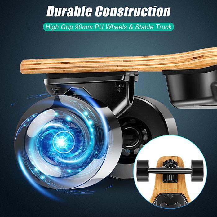97cm  450W*2 dual motors 5.0AH 97cm long board 4 wheel electric skateboard  Dual-drive split longboard electric skateboard