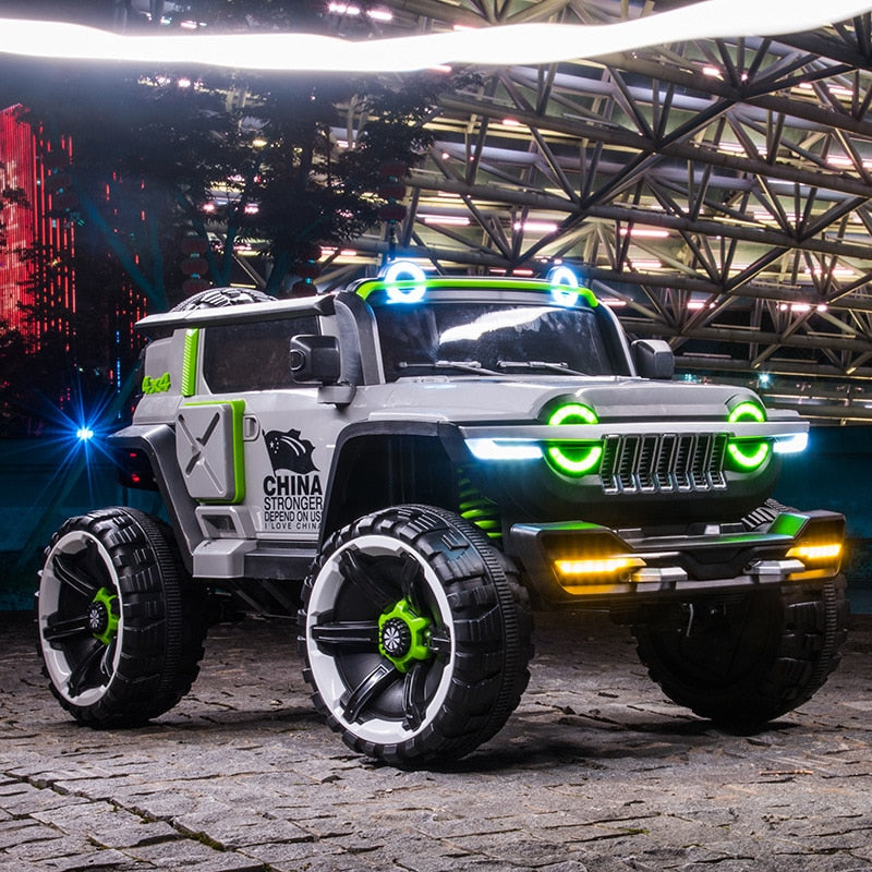 Electric Car Boys and Girls Off-road Vehicle Four-wheel Drive Toy Cars Ride on Car Scooter Electric for Kid