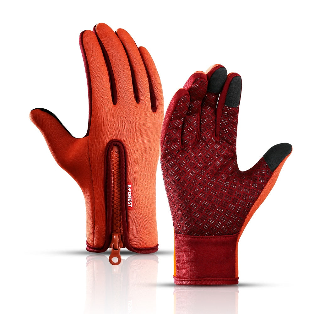 Unisex Touchscreen Thermal, Full Finger Gloves For Cycling.